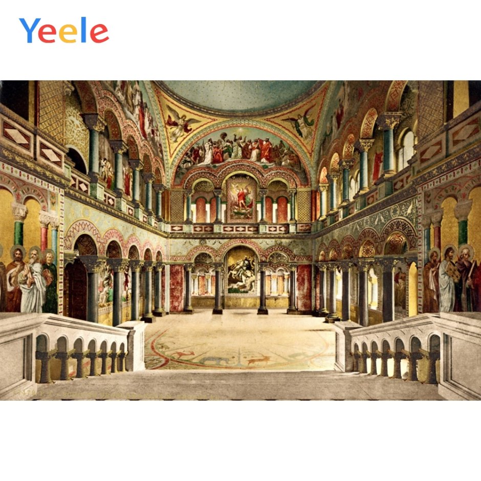 Готический замок Венгрия внутри зал