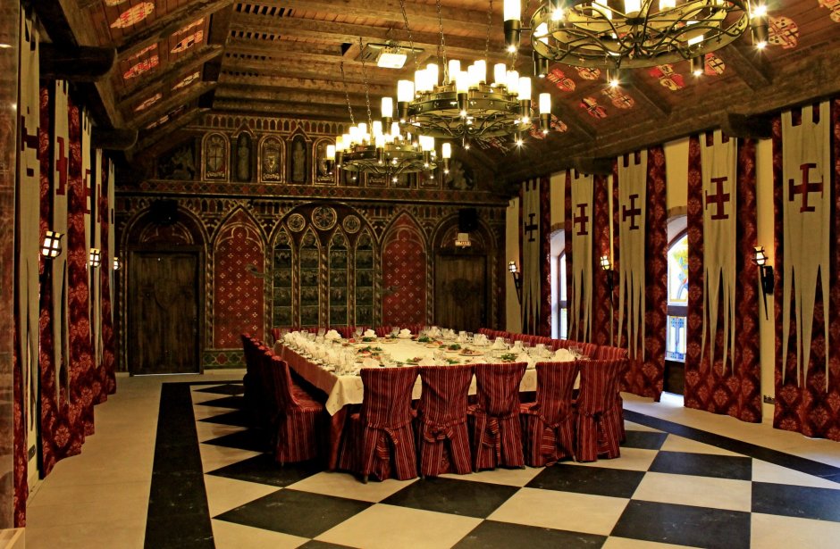 Таверна харчевня средние века кухня