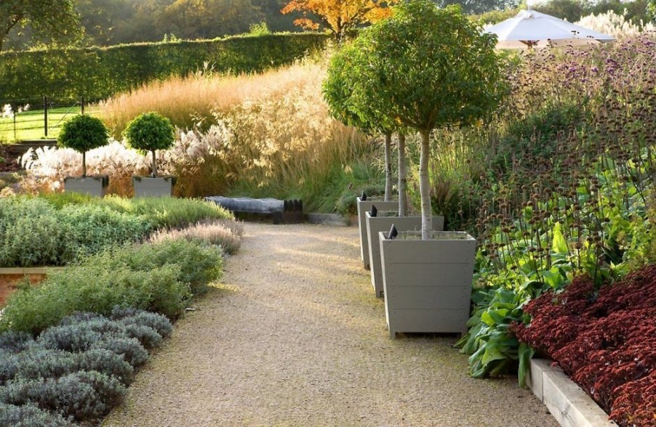 Гравийный сад Энтони пола