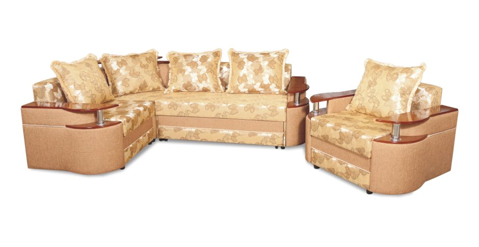 Угловой диван с креслом «Султан 4»