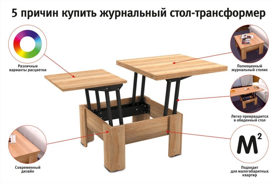 Необычная многофункциональная мебель