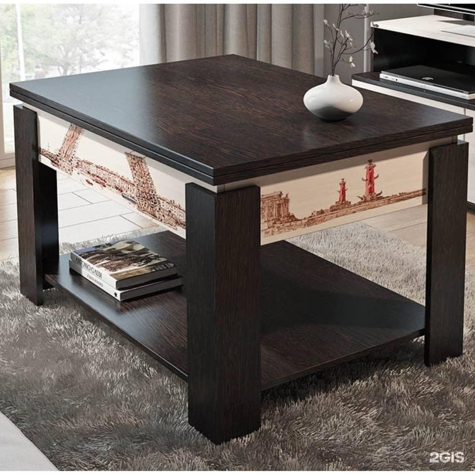 Стол-трансформер b2218 белый лак