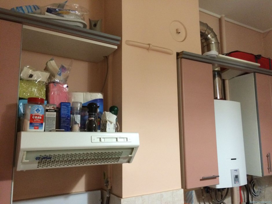 Полки на кухне в хрущевке