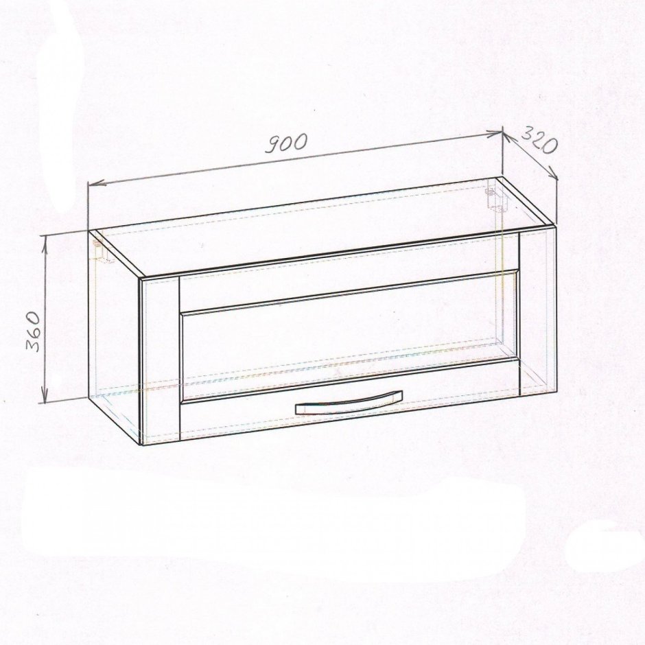 Полочка над вытяжкой