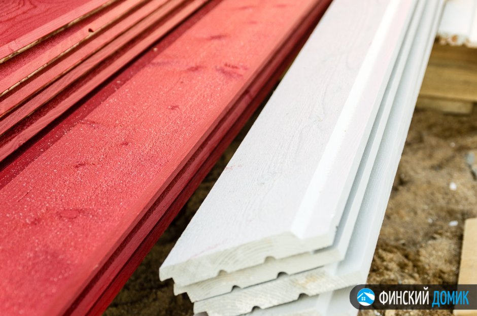 Тонкопиленная фасадная доска