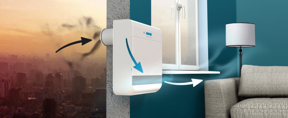 Приточно вытяжная вентиляция Бризер