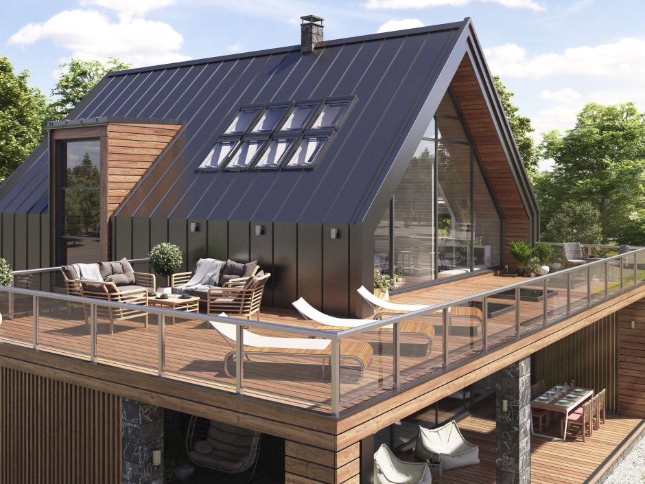 Барнхаус 155 м2 skdomaks