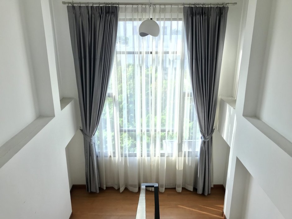 Модели штор в лестничный пролет