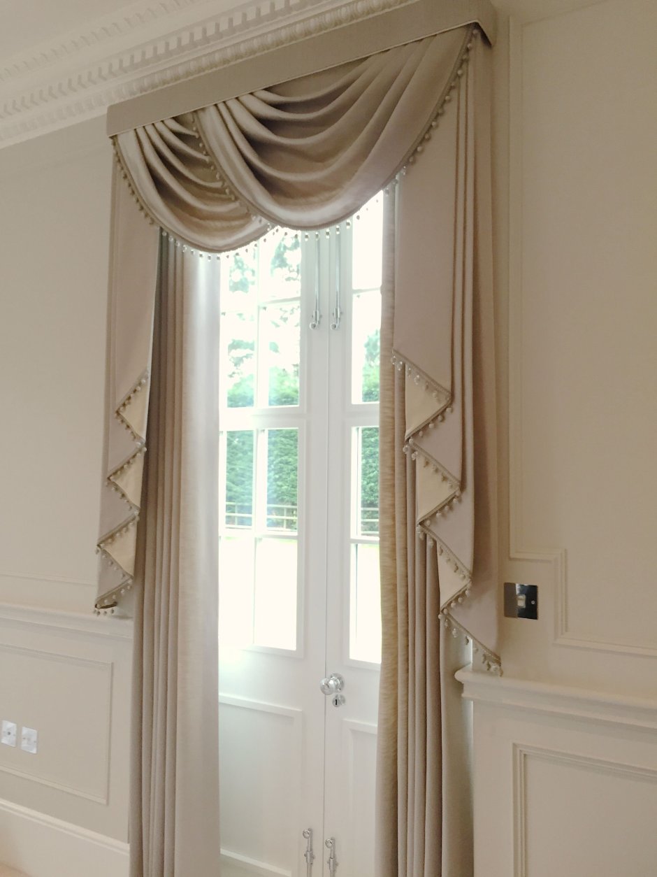 Занавески на узкие окна