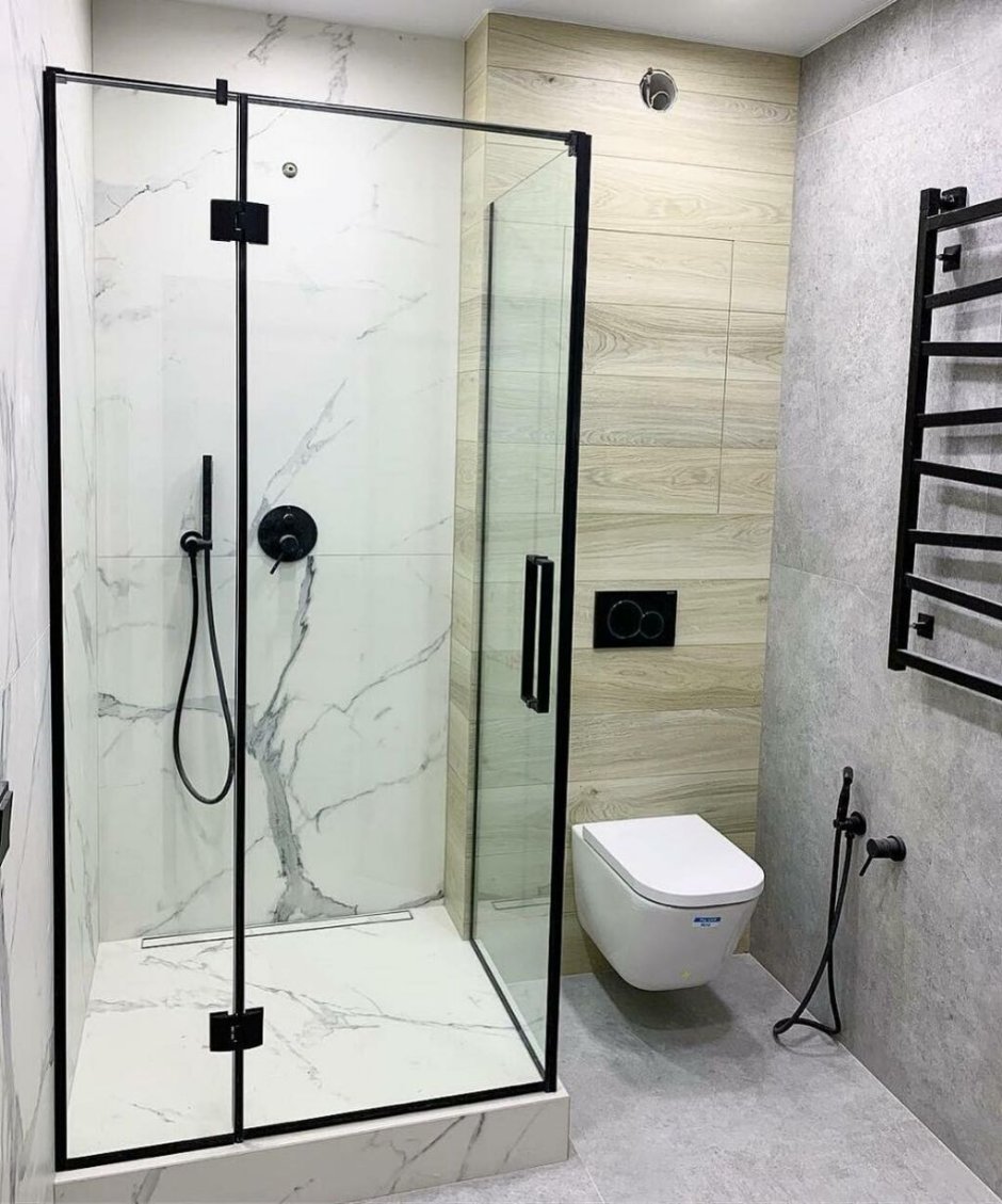 Душевая в стиле лофт