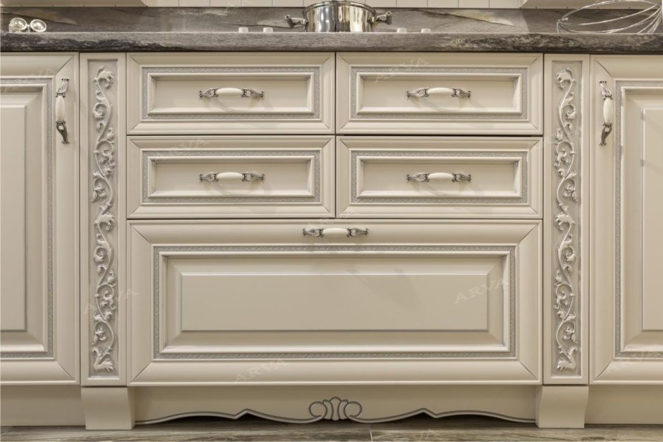 Слоновая кость мебель Арва