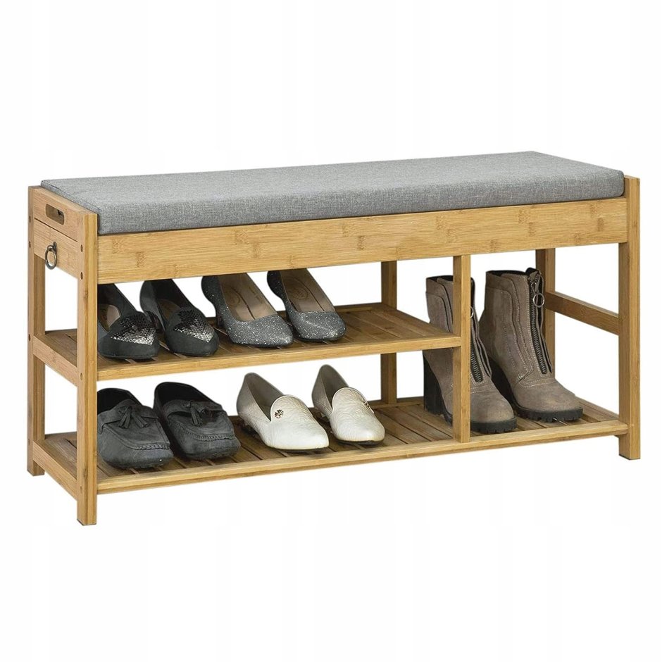 Скамья для обуви с подушкой для сидения fsr47-n