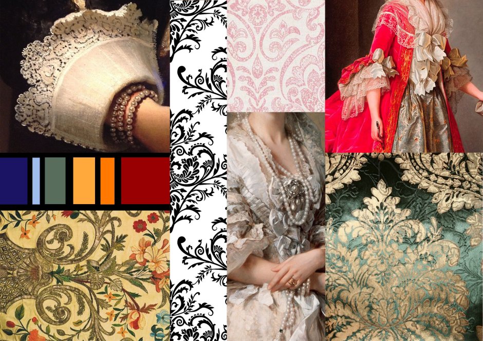 Мудборд Эстетика Барокко