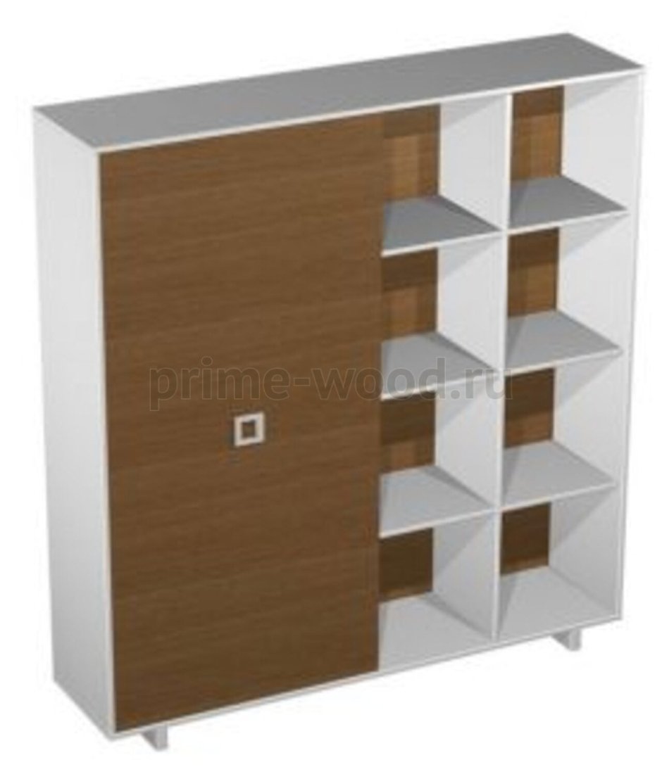 Шкаф для документов полуоткрытый, широкий 700*380*1830 мм