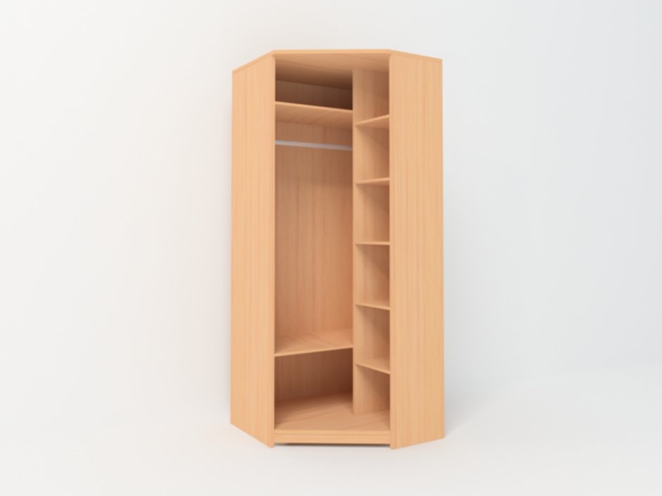 Эрго ш64тз шкаф-витрина с/з 80*45*200 (орех)