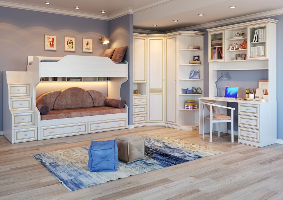 Мальвина Люкс детская мебель