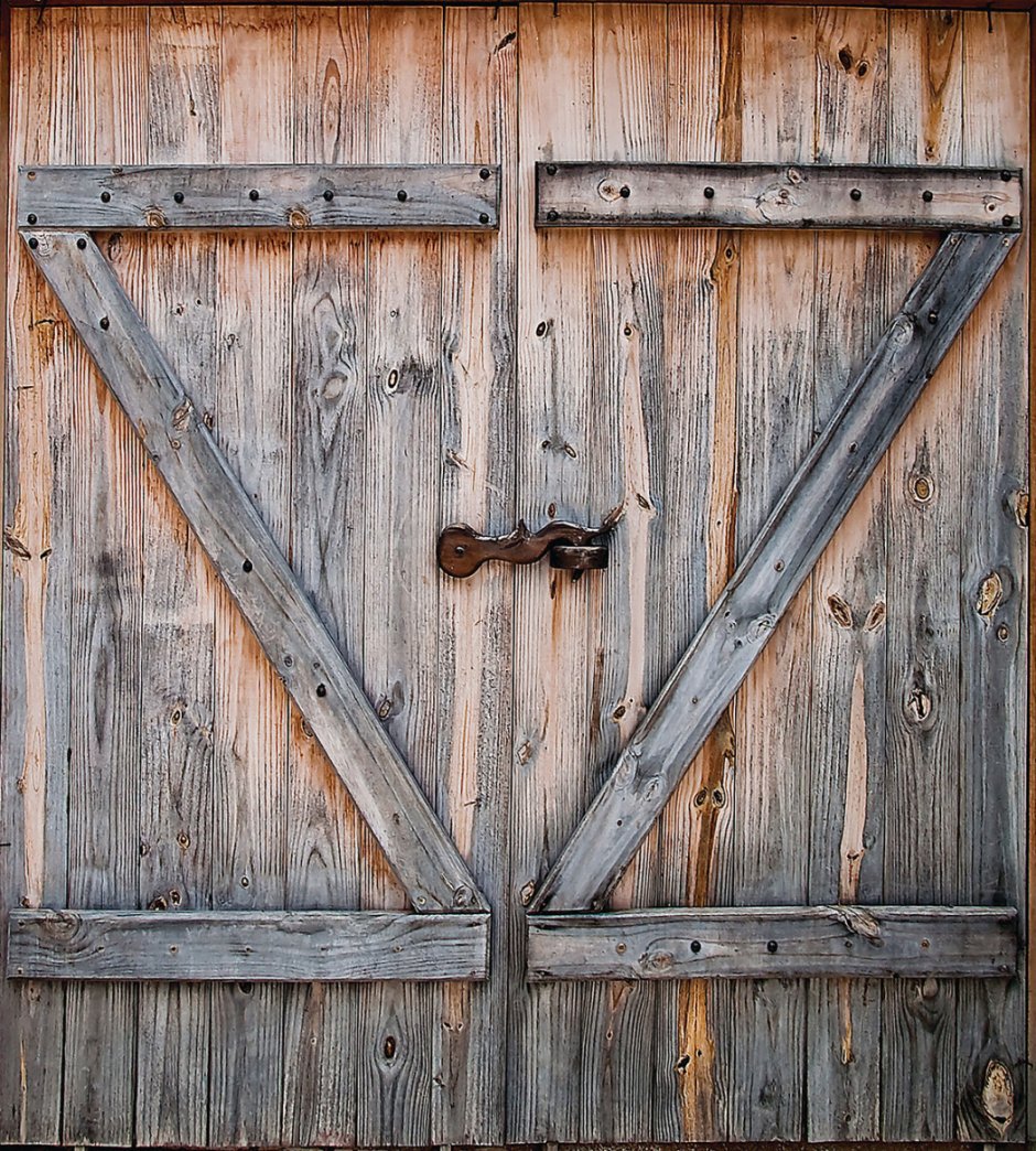 Деревянные ворота