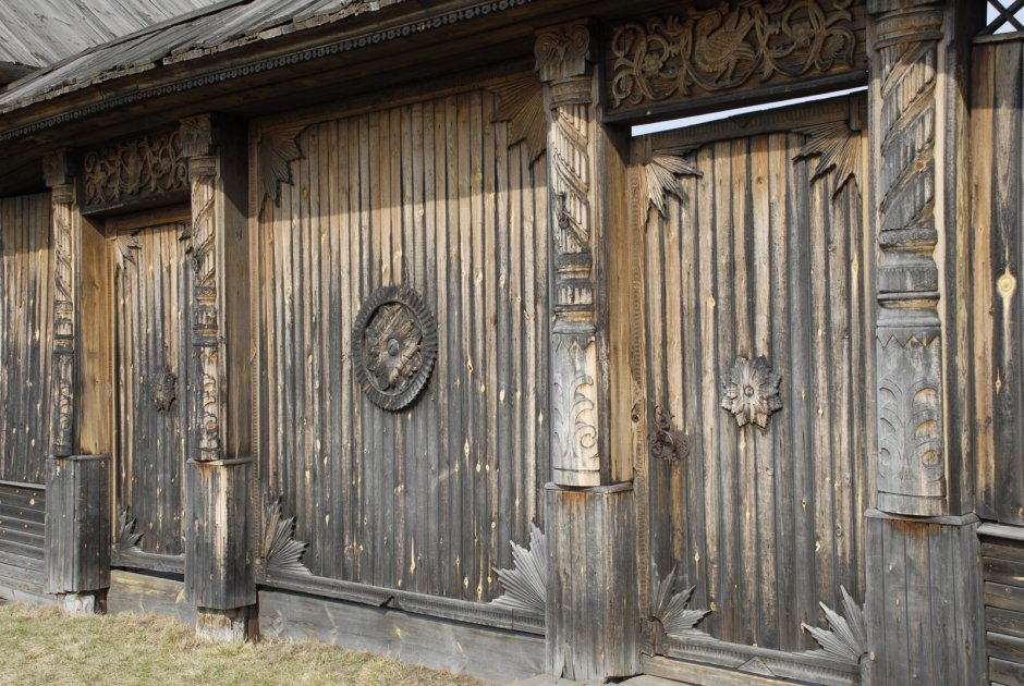 Тесовые ворота древняя Русь