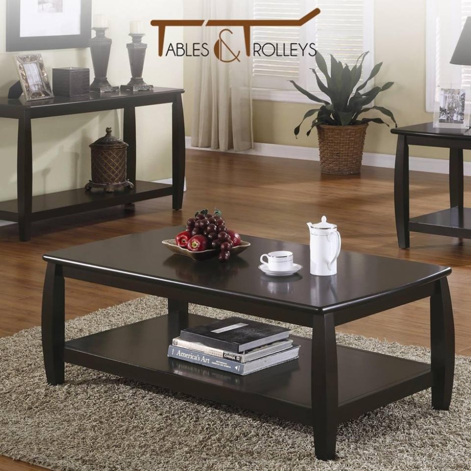 Хофф журнальный столик черный