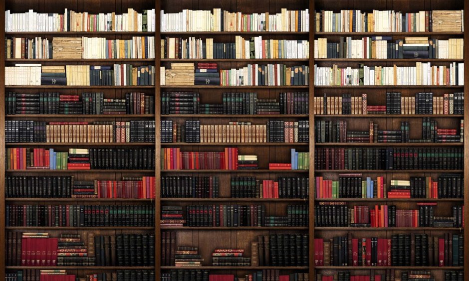 Шкаф библиотека