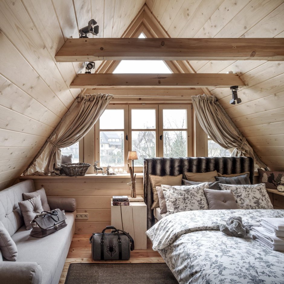 Фальшбалки мансарда мансарда