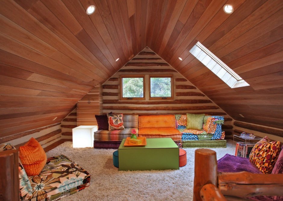 Чердак в частном доме