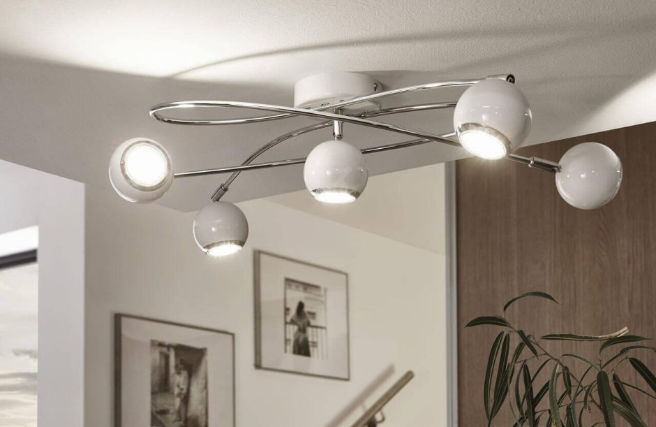 Люстра led Ceiling Lamp 6 кольца