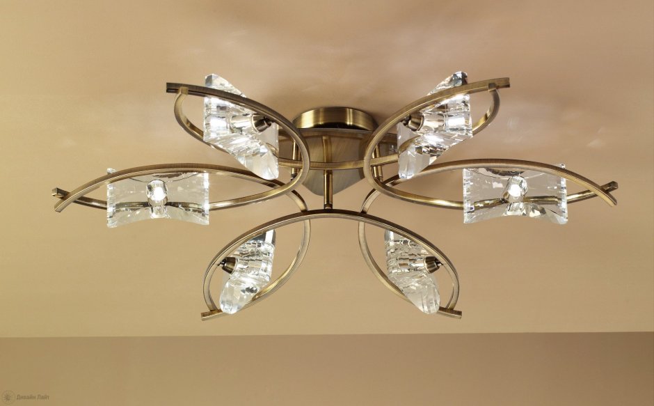 Современные люстры потолочные для зала