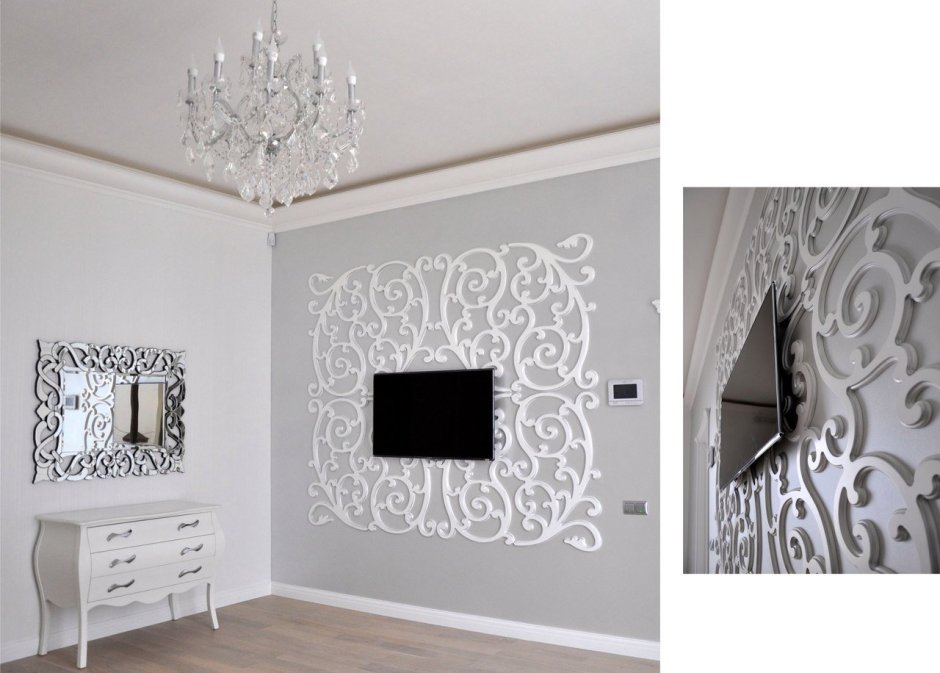 Молдинг настенный в интерьере