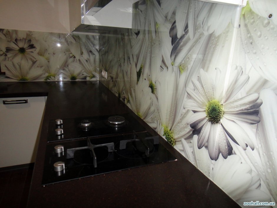 Фартук для кухни «ромашки»