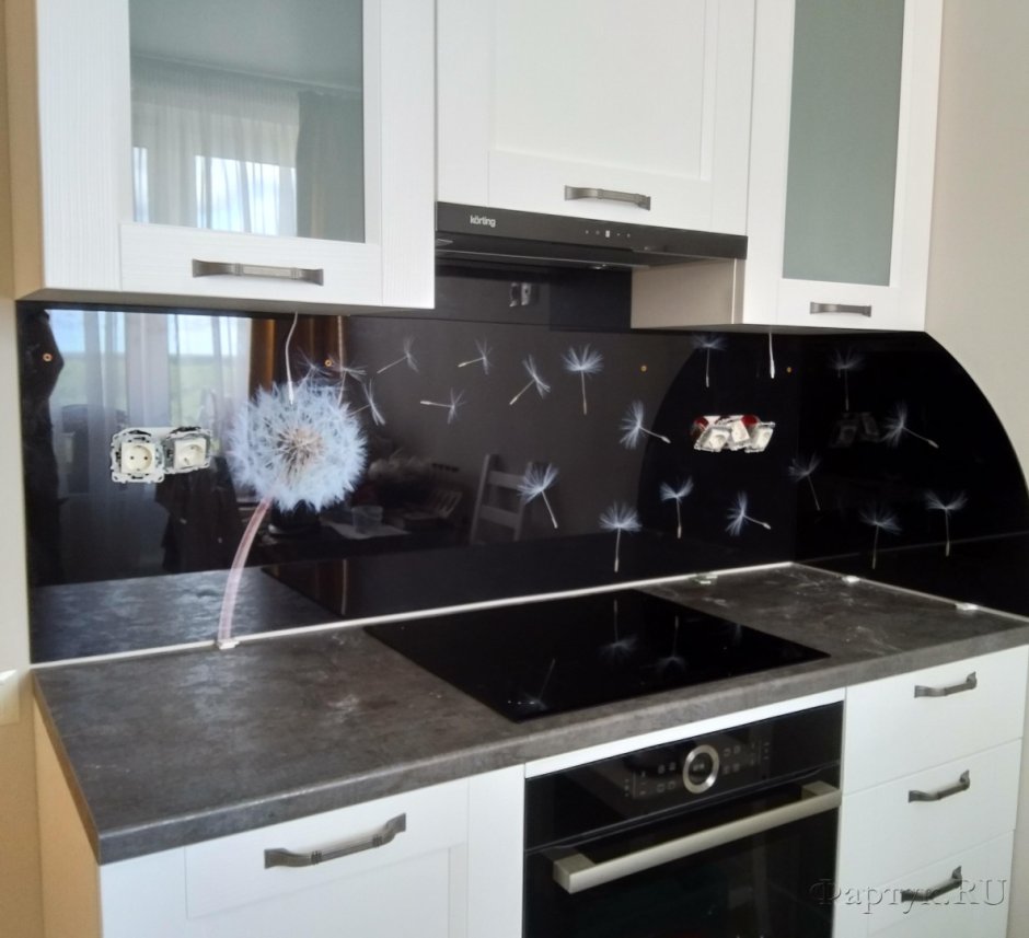 Фартук для кухни из пластика