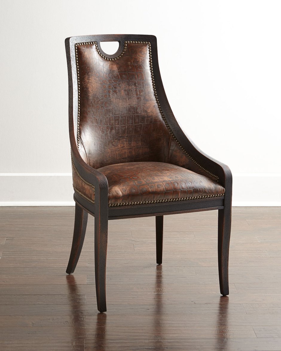 Кресло кожаное