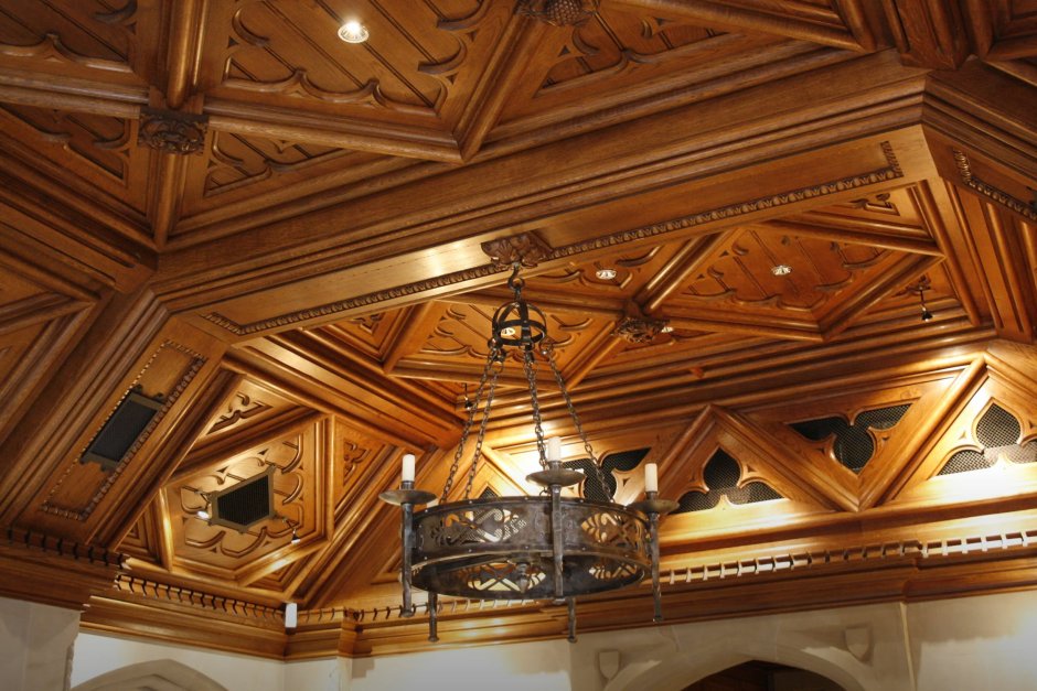 Стиль Нео-Тюдор интерьер