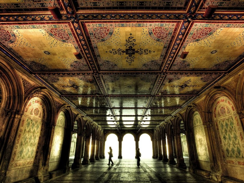 Базилика Святого Франциска сводчатый потолок нефа