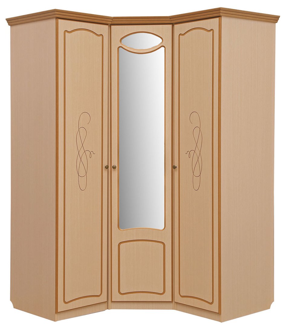 Шкаф угловой "визит-6 с зеркала "