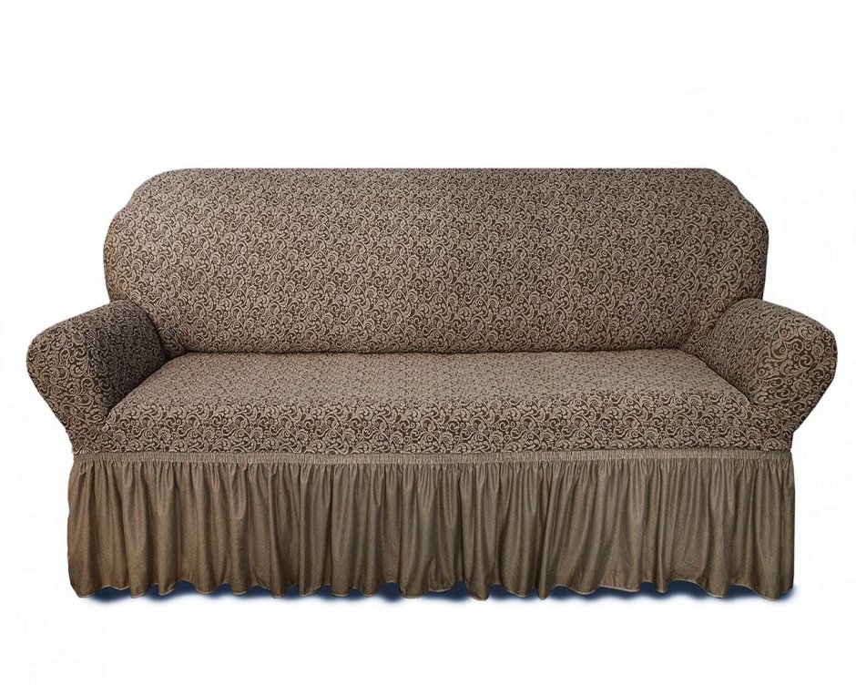 Еврочехол на 3-х местный диван жаккард