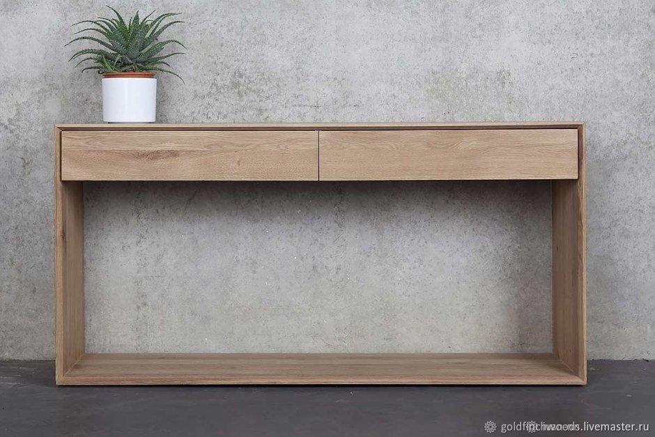 Консоль в прихожую в современном стиле