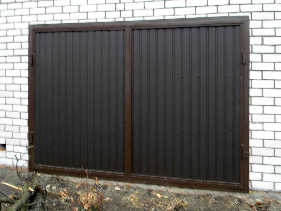 Распашные ворота 8000х6000