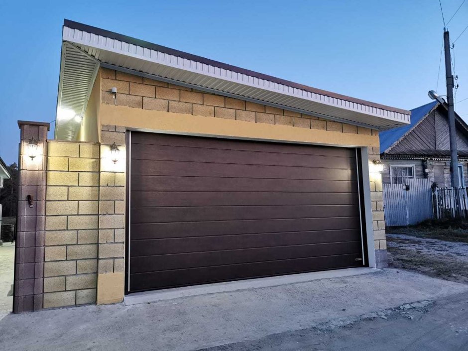 Распашные ворота с электроприводом Дорхан 2500