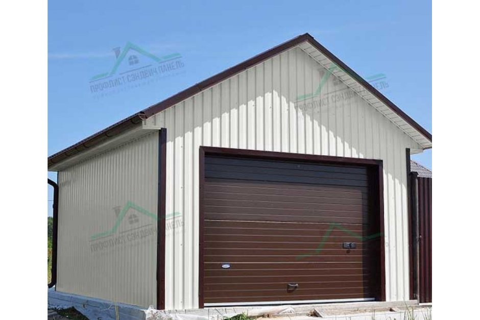 Ворота с калиткой своими руками