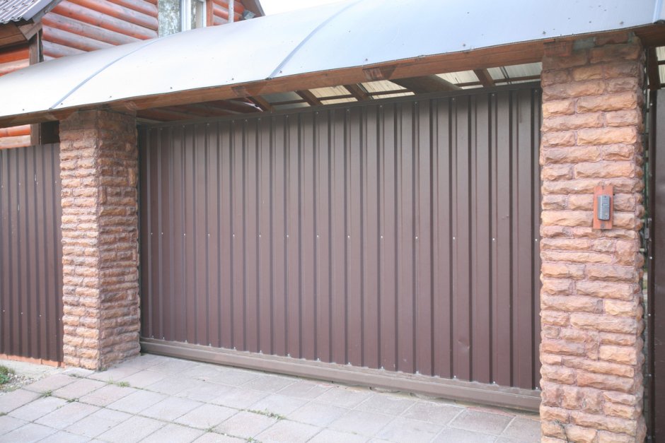 Откатные гаражные ворота