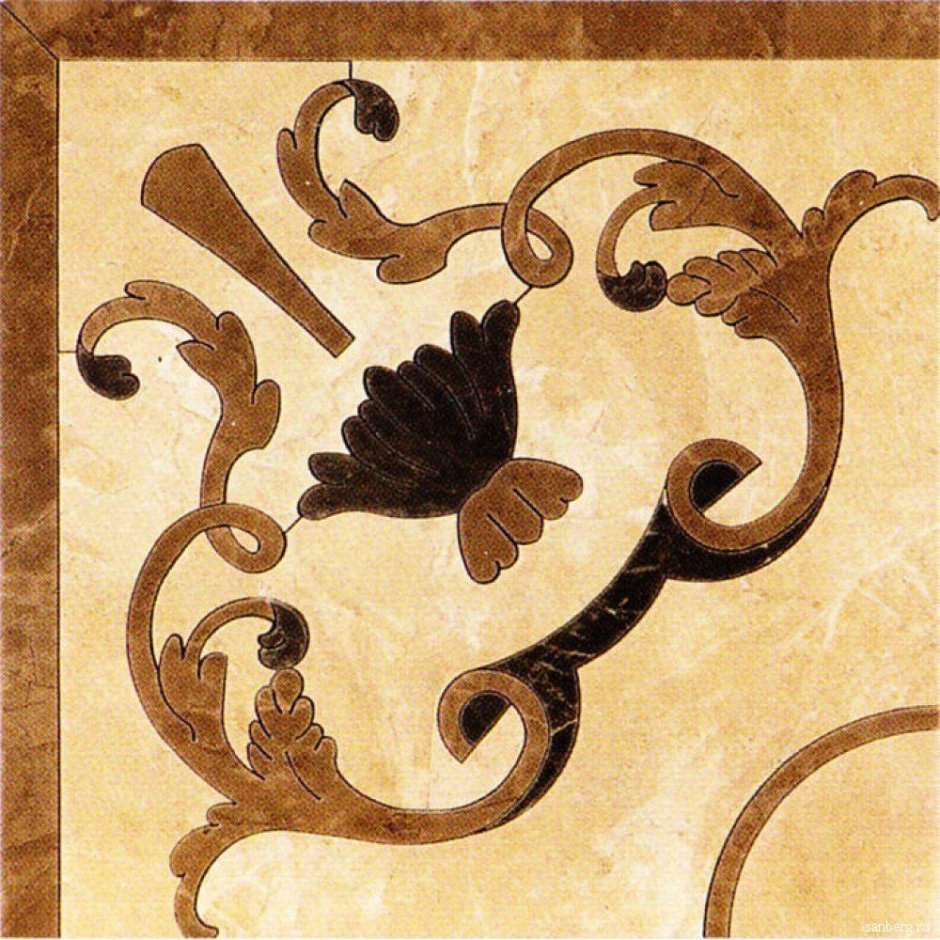 Ceracasa Dorian deco 1 angulo декор 38,8x38,8