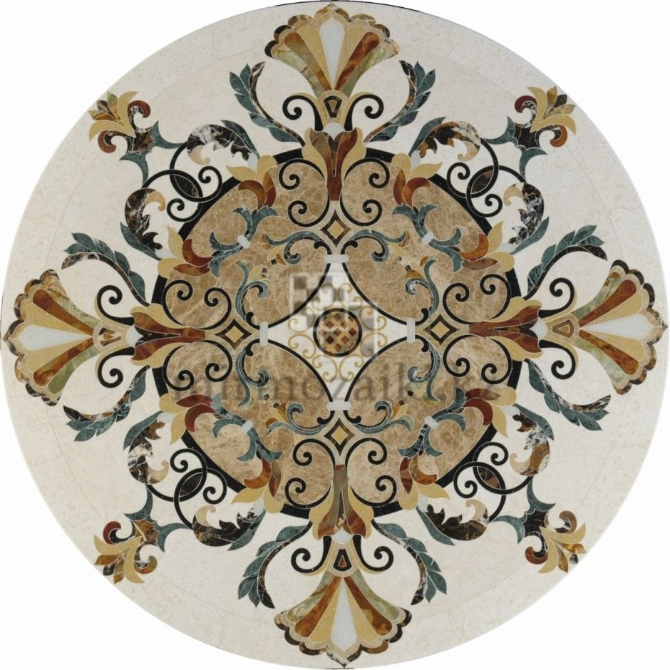 Water Jet панно из натурального камня