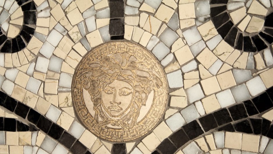 Панно керамогранит Версаче 90см