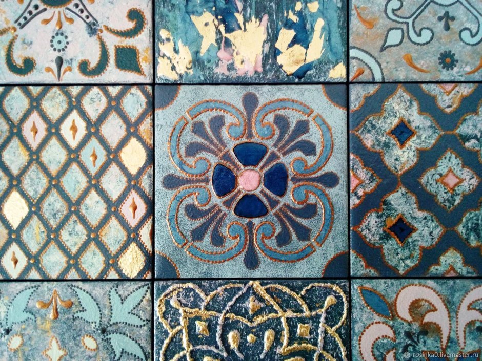 Керамическое панно