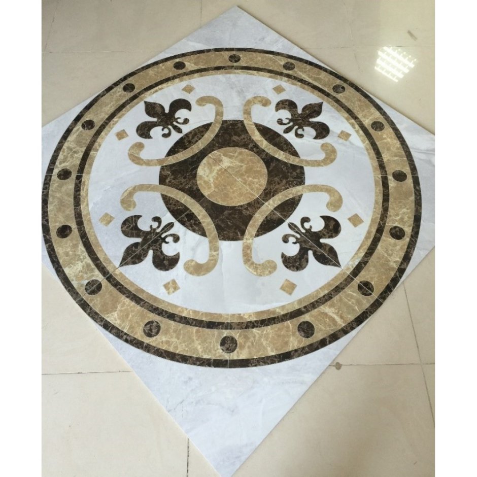 Напольное панно из керамогранита