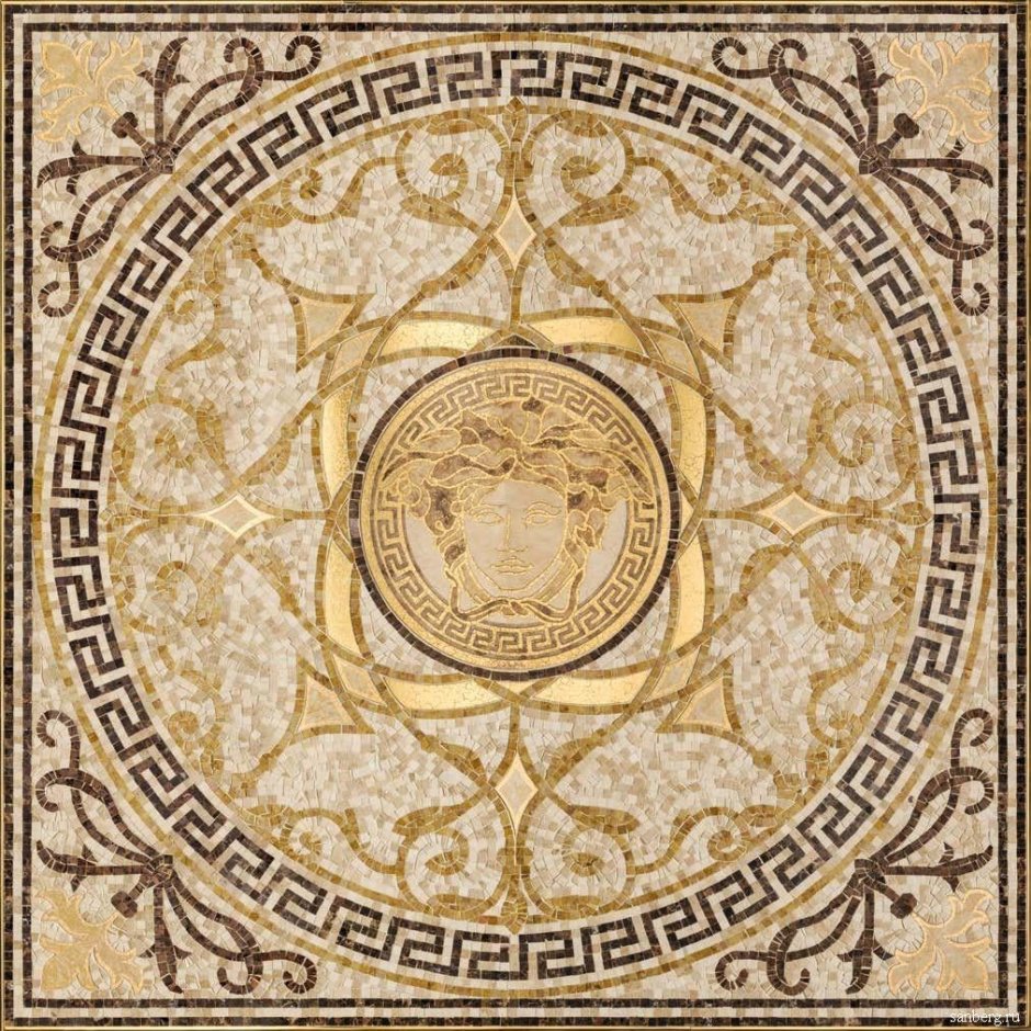 Керамогранит Версаче беж