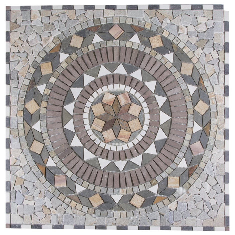 Мозаика-панно Artens, 100х100 см, сланец