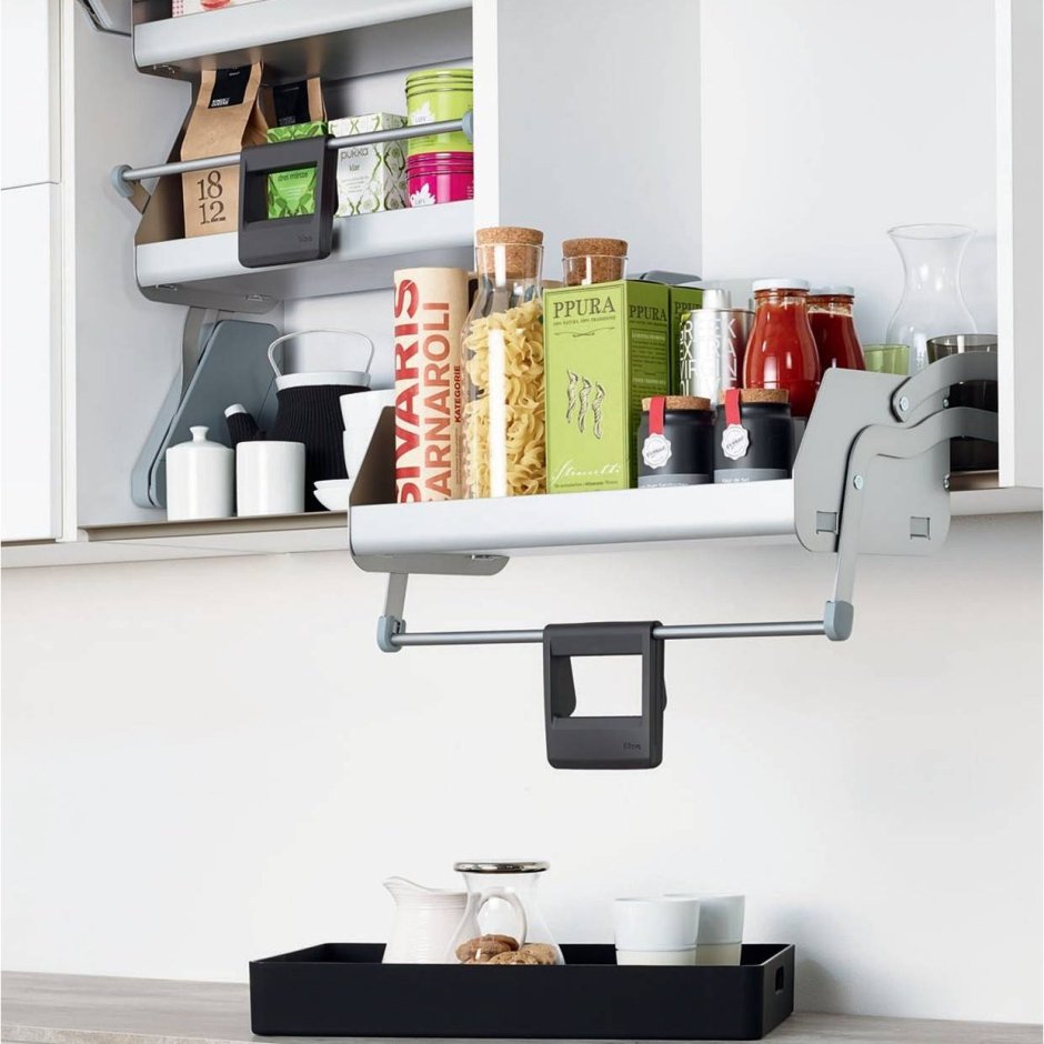 Уголок для кофемашины на кухне