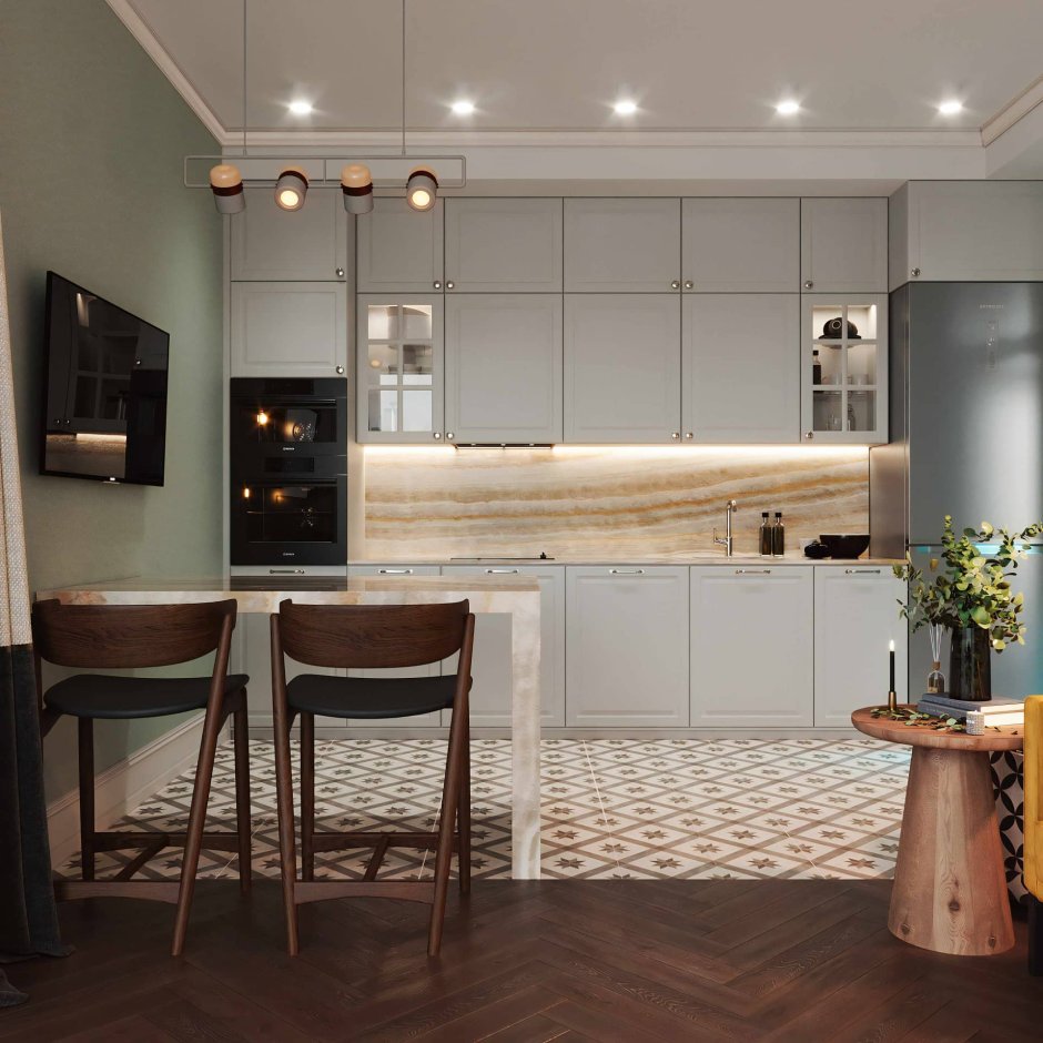 Кухня с окном